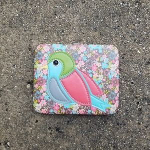 Floral Bird Wallet